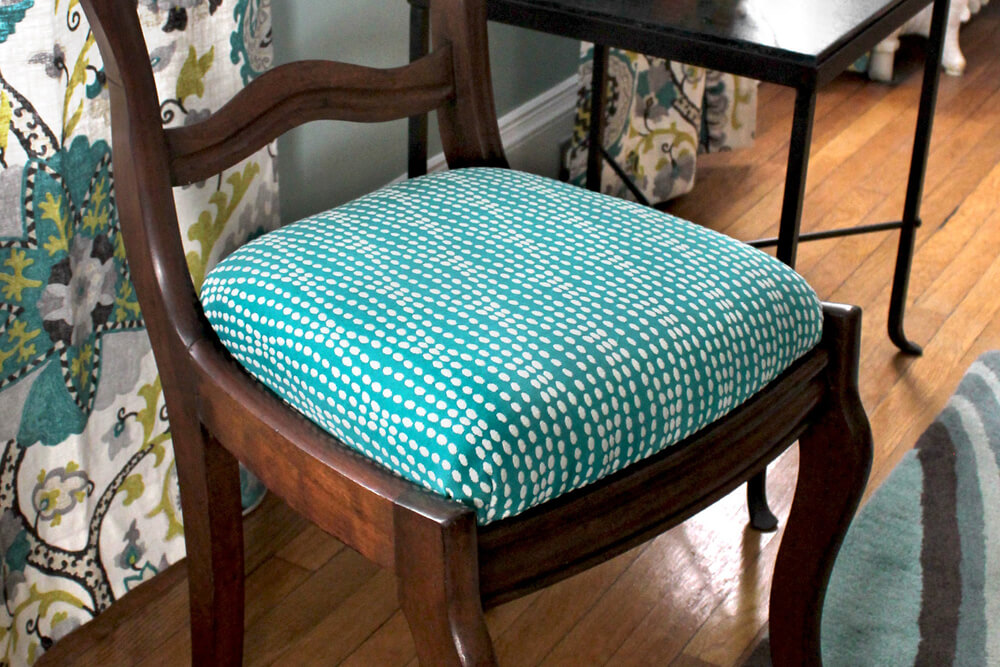 How to Reupholster Dining Chairs - DIY Tutorial