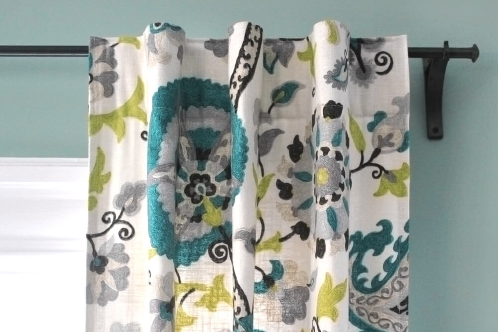 How To Sew Lined Back Tab Curtains Ofs Maker S Mill