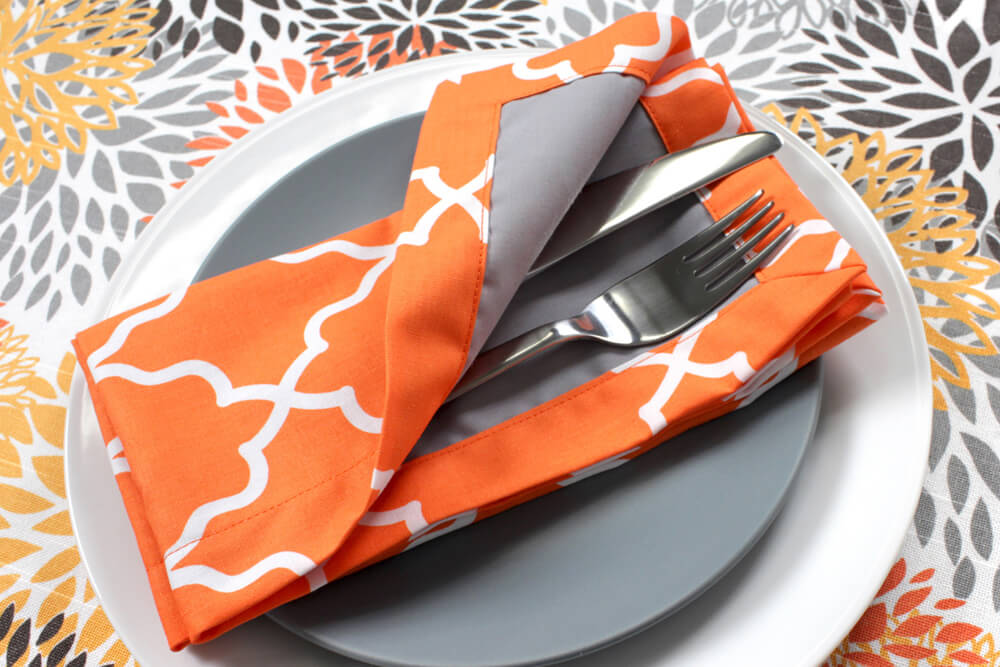 How to Sew a Fabric Napkin