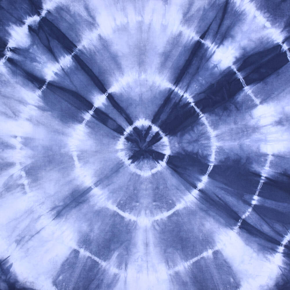 How to Dye Fabric - Shibori Tie-Dye with Rubber Bands - Finished