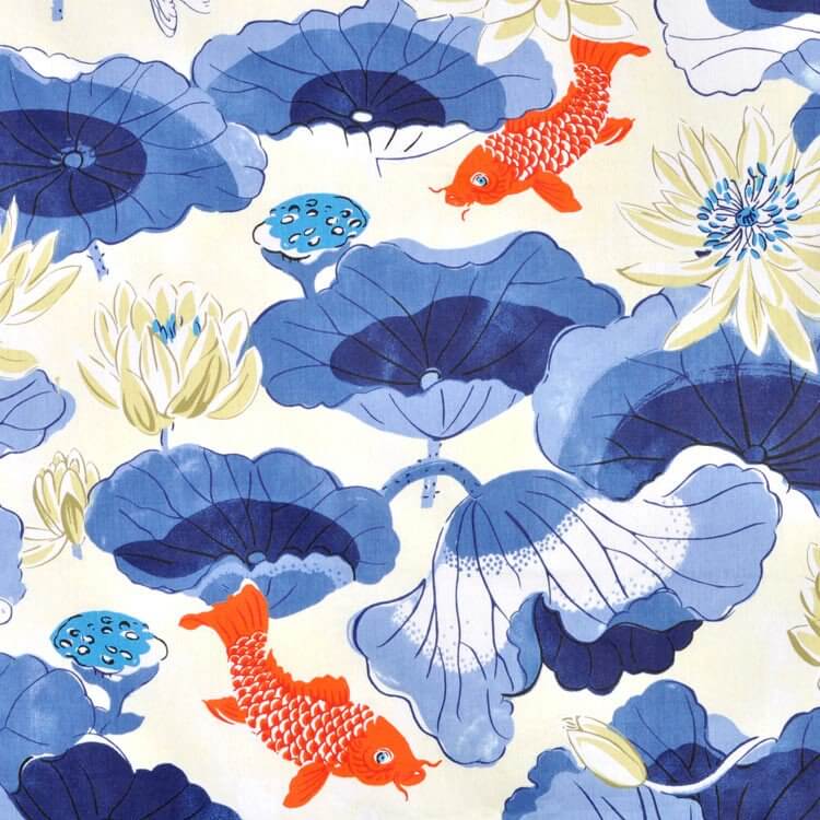 Waverly Lotus Lake Porcelain Fabric