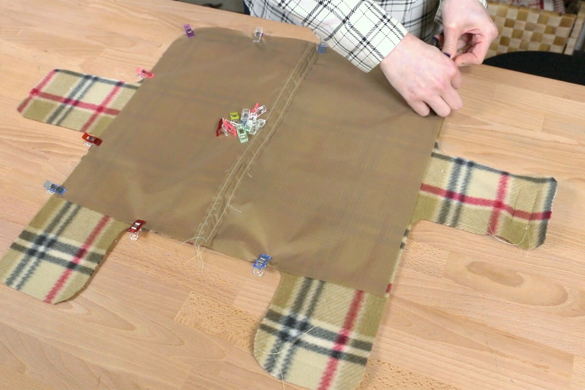 Sew Around the Perimeter (BUT Not the Straps)