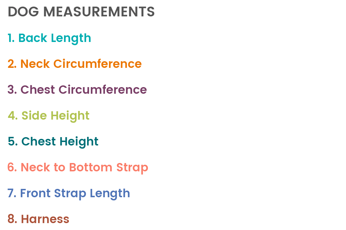 Dog Measurements