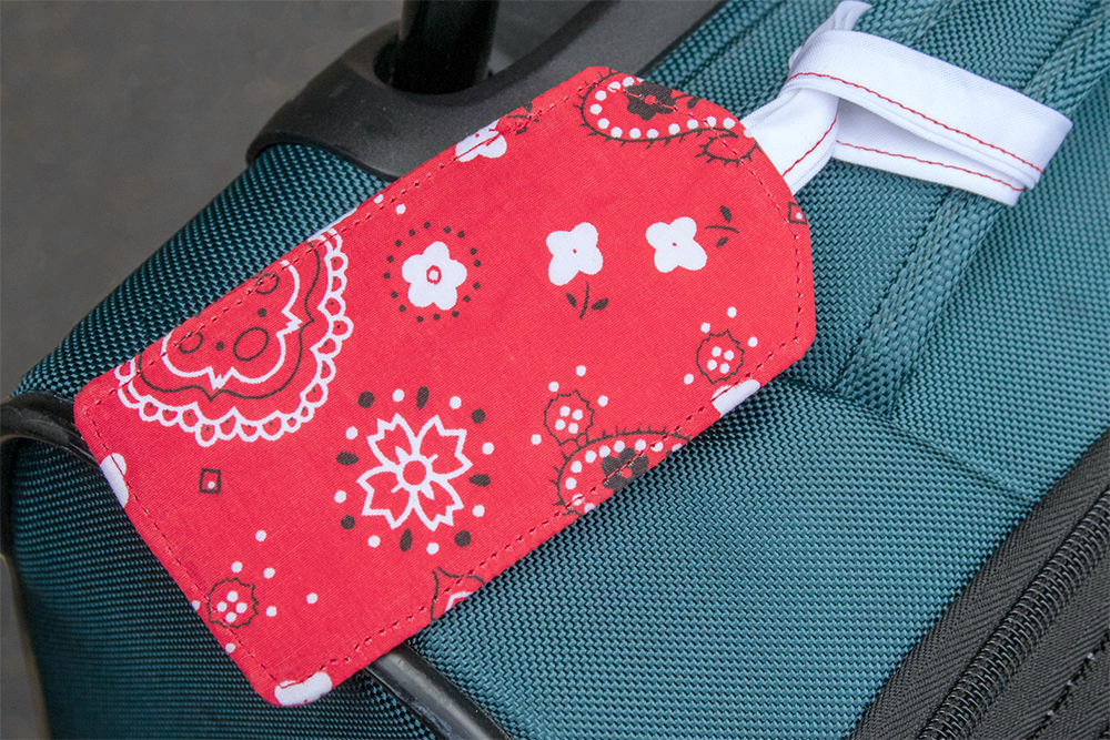 Finished Luggage Tag