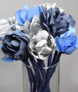 How to Make a Fabric Flower Bouquet