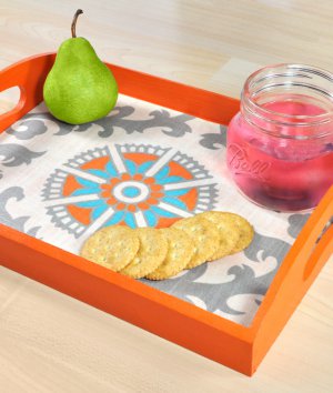 How to Make a Decorative Tray