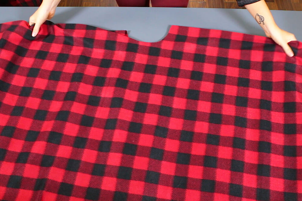 How to Make a Fleece Poncho | OFS Maker's Mill