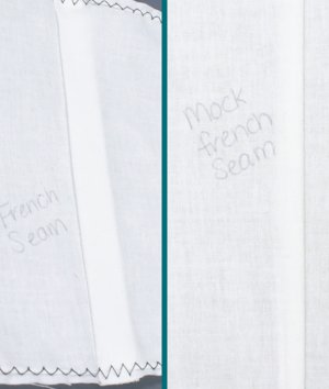 How to Sew a French Seam & Mock French Seam