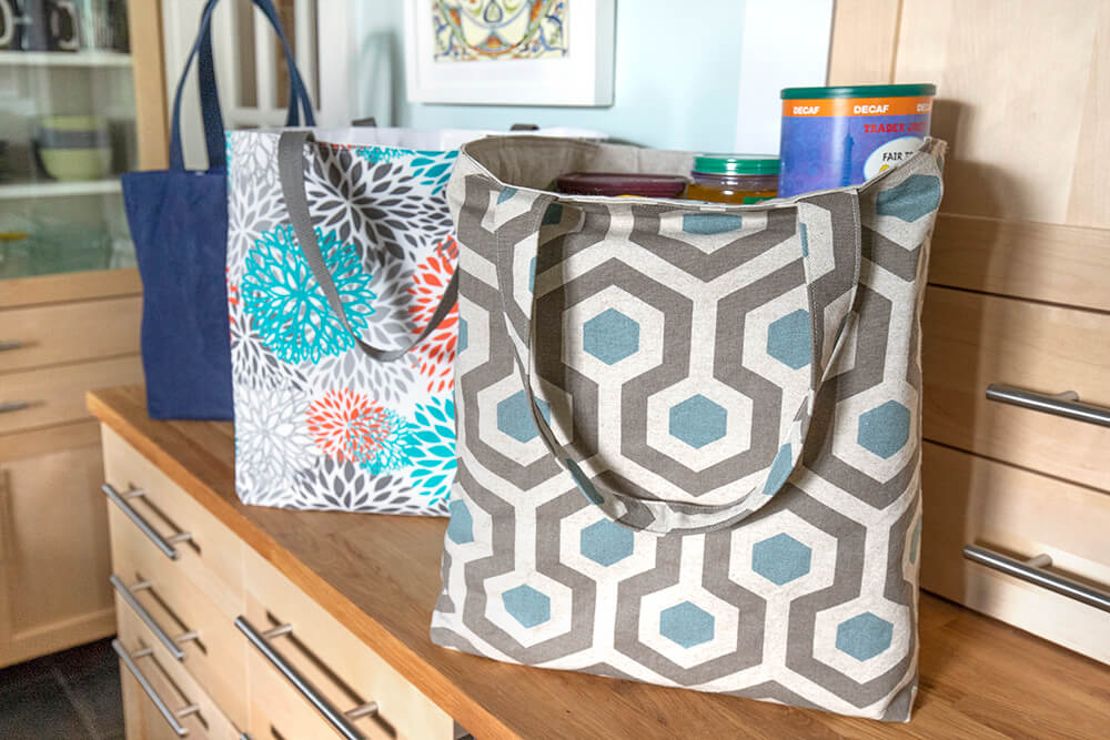 How to Make Reusable Shopping Bags | OFS Maker's Mill