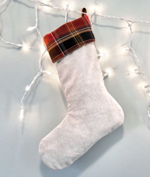 How to Make Christmas Stockings with a Lining