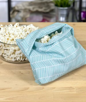 How to Make a Reusable Microwave Popcorn Bag