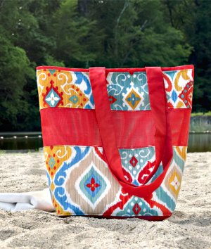 How to Make a Mesh Beach Bag