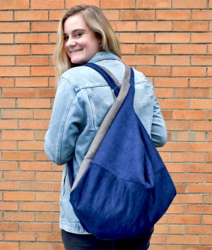 How to Make a Slouchy Backpack Bag