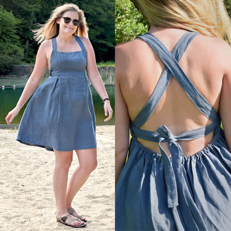 How to Make a Fit and Flare Dress | OFS Maker's Mill