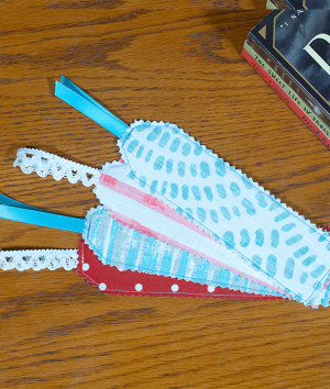 How to Make Fabric Bookmarks