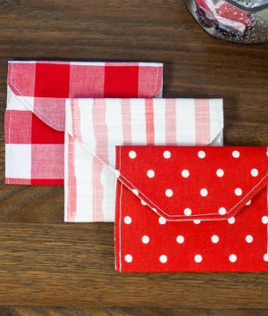 How to Make Fabric Envelopes